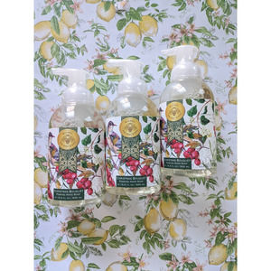 3 Michel Design Works Christmas Bouquet Foaming Hand Soap wash with pump